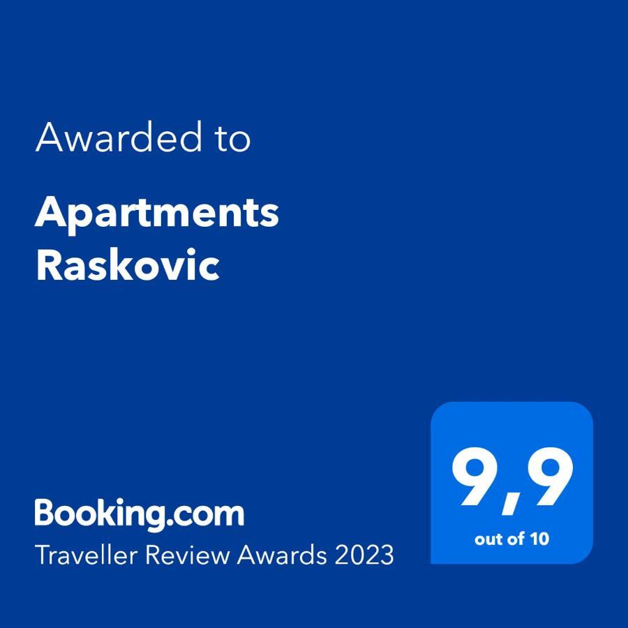 Apartments Raskovic Radanovići 外观 照片